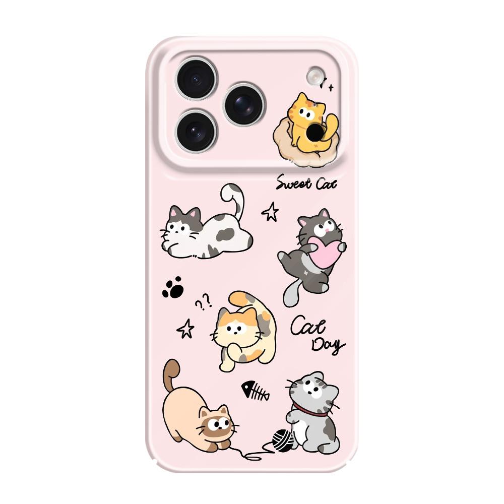 Happy Cat Phone Case For iPhone 17 Air 16 16E 15 14 Plus Pro Max Film Hard Cover iPhone 15 ProMax
Happy Cat Phone Case For iPhone 17 Air 16 16E 15 14 Plus Pro Max Film Hard Cover iPhone 15 ProMax