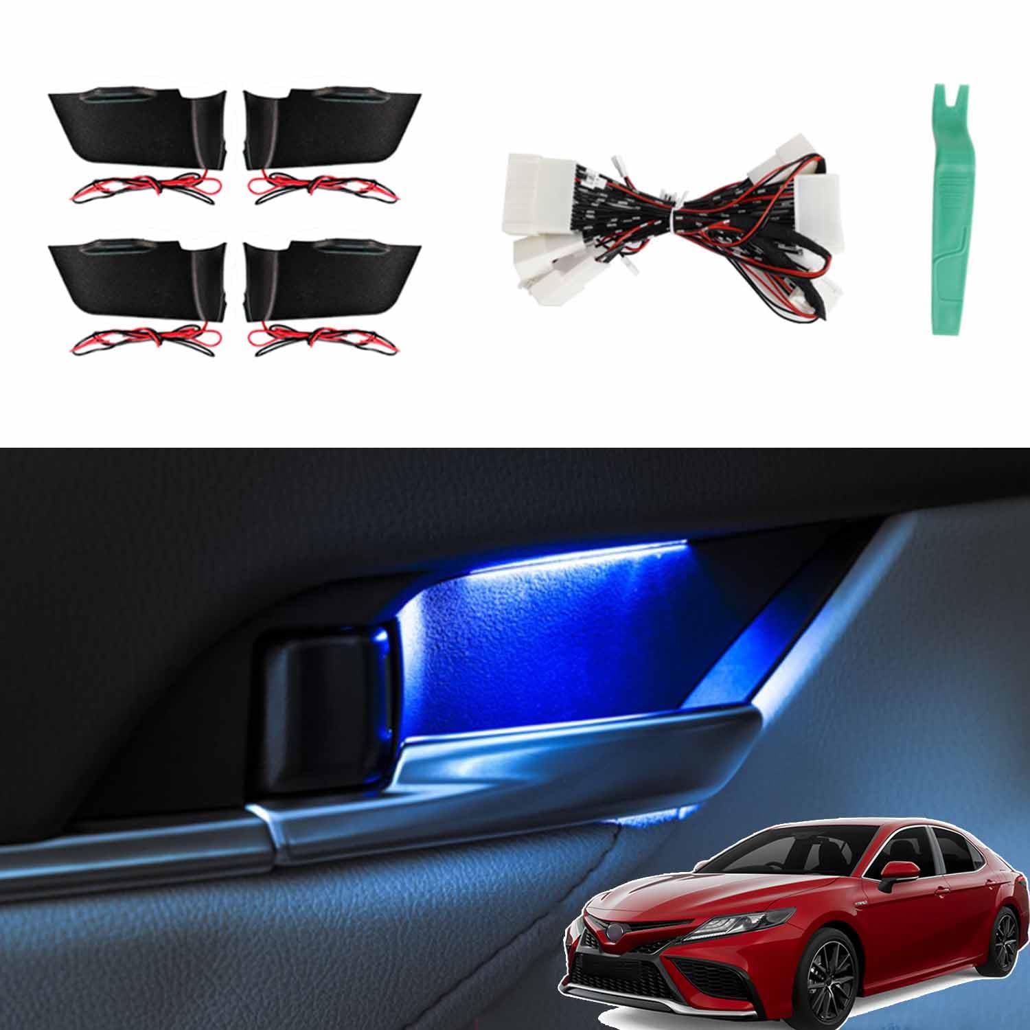 Rifoda Toyota Camry 70 Series Inner Door Handle LED Ambient Custom Door Knob Handle LED Compatible with Camry 70 Series 2017 Illuminated Room Easy
Rifoda Toyota Camry 70 Series Inner Door Handle LED Ambient Custom Door Knob Handle LED Compatible with Camry 70 Series 2017 Illuminated Room Easy
