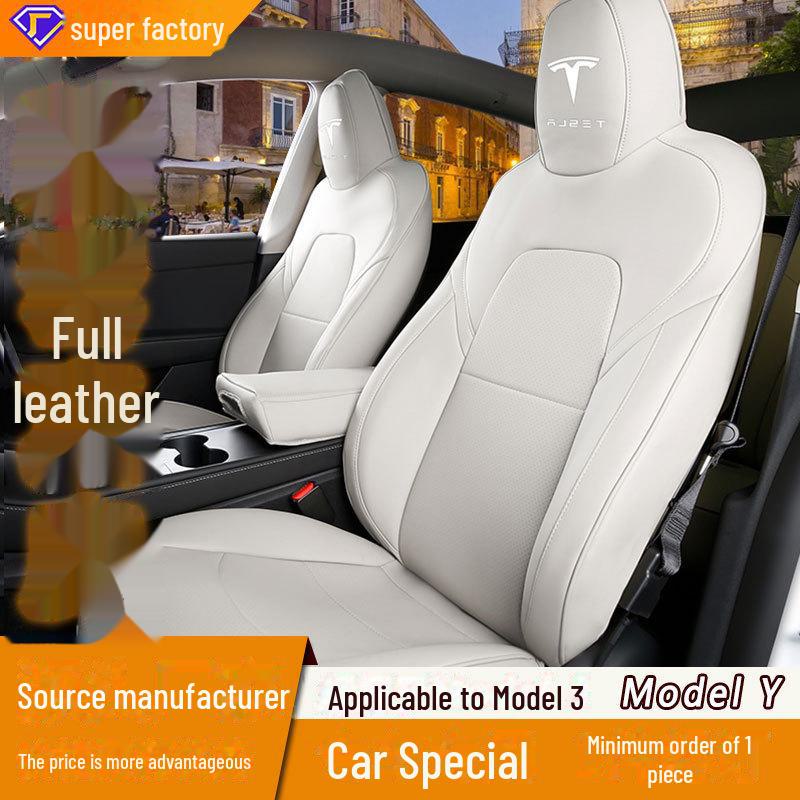 Чехол на сиденье автомобиля Tesla Leather - универсальный, подходит для всех сезонов, пятиместная модель Tesla Model Y
Чехол на сиденье автомобиля Tesla Leather - универсальный, подходит для всех сезонов, пятиместная модель Tesla Model Y