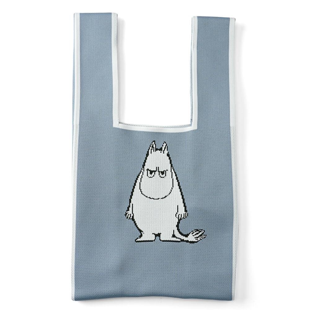 Moomin Knit Marche Bag Tote Bag RMKC-01 Ash Blue
Moomin Knit Marche Bag Tote Bag RMKC-01 Ash Blue