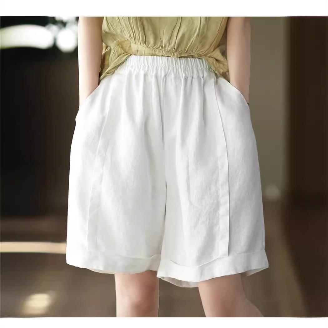 Women s High-Waist Elastic Linen Wide-Leg Shorts – Summer Lightweight, Loose, and All-Match 4XL (Recommended 165-180 pounds)
Women s High-Waist Elastic Linen Wide-Leg Shorts – Summer Lightweight, Loose, and All-Match 4XL (Recommended 165-180 pounds)