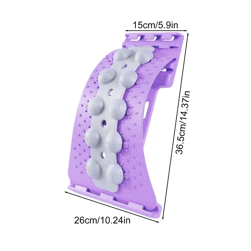 4-level Adjustable Back Stretching Board Lumbar Support Board Manual Massagers For Spinal Correction Muscle Relief Shoulder фиолетовый
4-level Adjustable Back Stretching Board Lumbar Support Board Manual Massagers For Spinal Correction Muscle Relief Shoulder фиолетовый