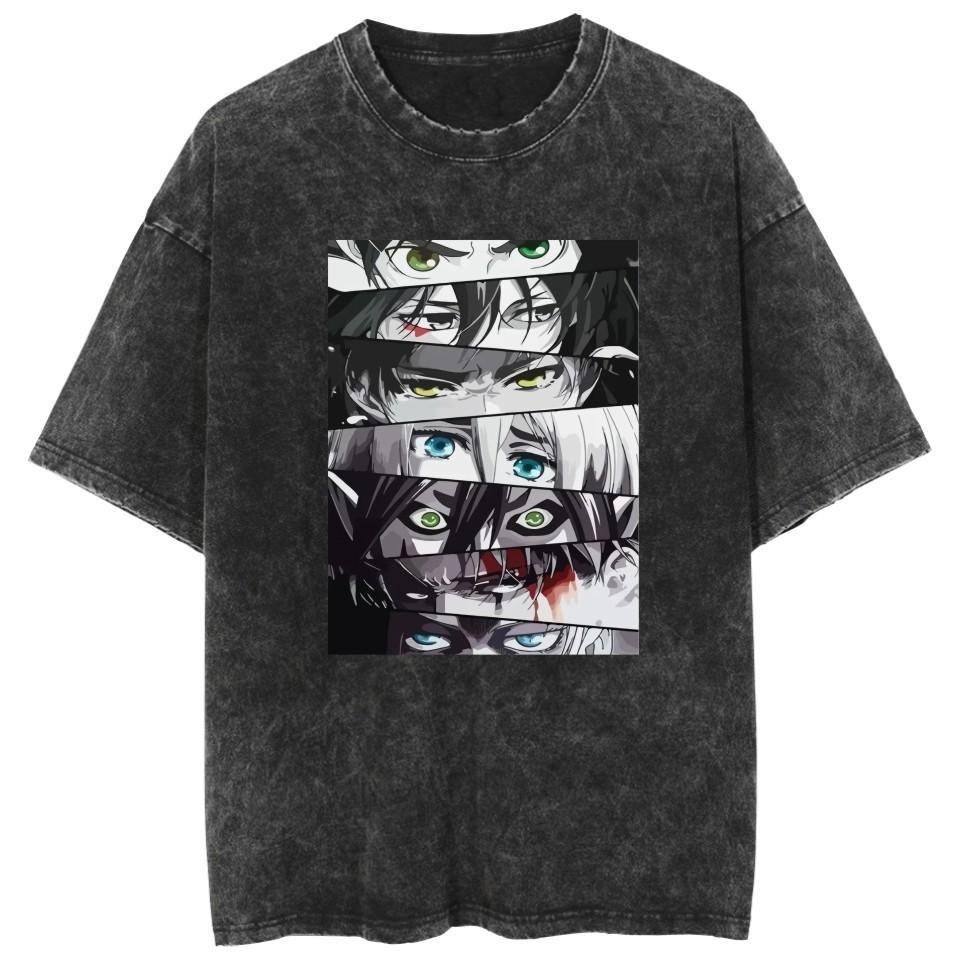 Attack on Titan Anime Printed Tshirt Mens and Womens Washed Tshirt High Quality Vintage Cotton Tshirt Harajuku YK Top M
Attack on Titan Anime Printed Tshirt Mens and Womens Washed Tshirt High Quality Vintage Cotton Tshirt Harajuku YK Top M