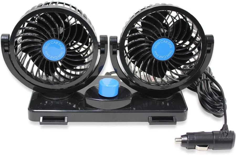 Meltec Twin Car Headrest Airflow CFT-01 Fan, DC12V, Mountable, 2-Level
Meltec Twin Car Headrest Airflow CFT-01 Fan, DC12V, Mountable, 2-Level