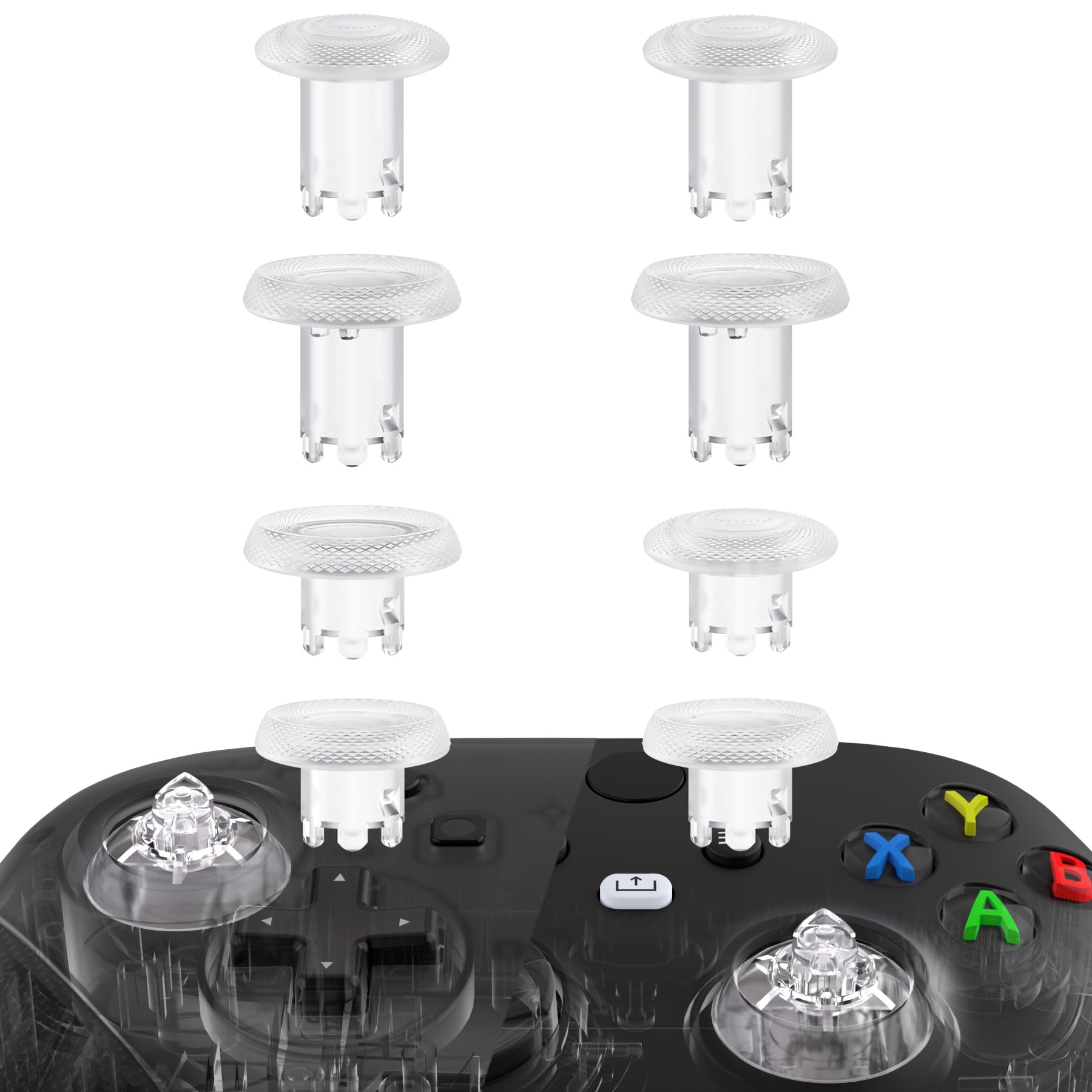eXtremeRate ThumbsGear V3 Replaceable Ergonomic Thumbstick for Compatible with Xbox Core Replacement Analog Thumbstick for Compatible with Xbox One
eXtremeRate ThumbsGear V3 Replaceable Ergonomic Thumbstick for Compatible with Xbox Core Replacement Analog Thumbstick for Compatible with Xbox One