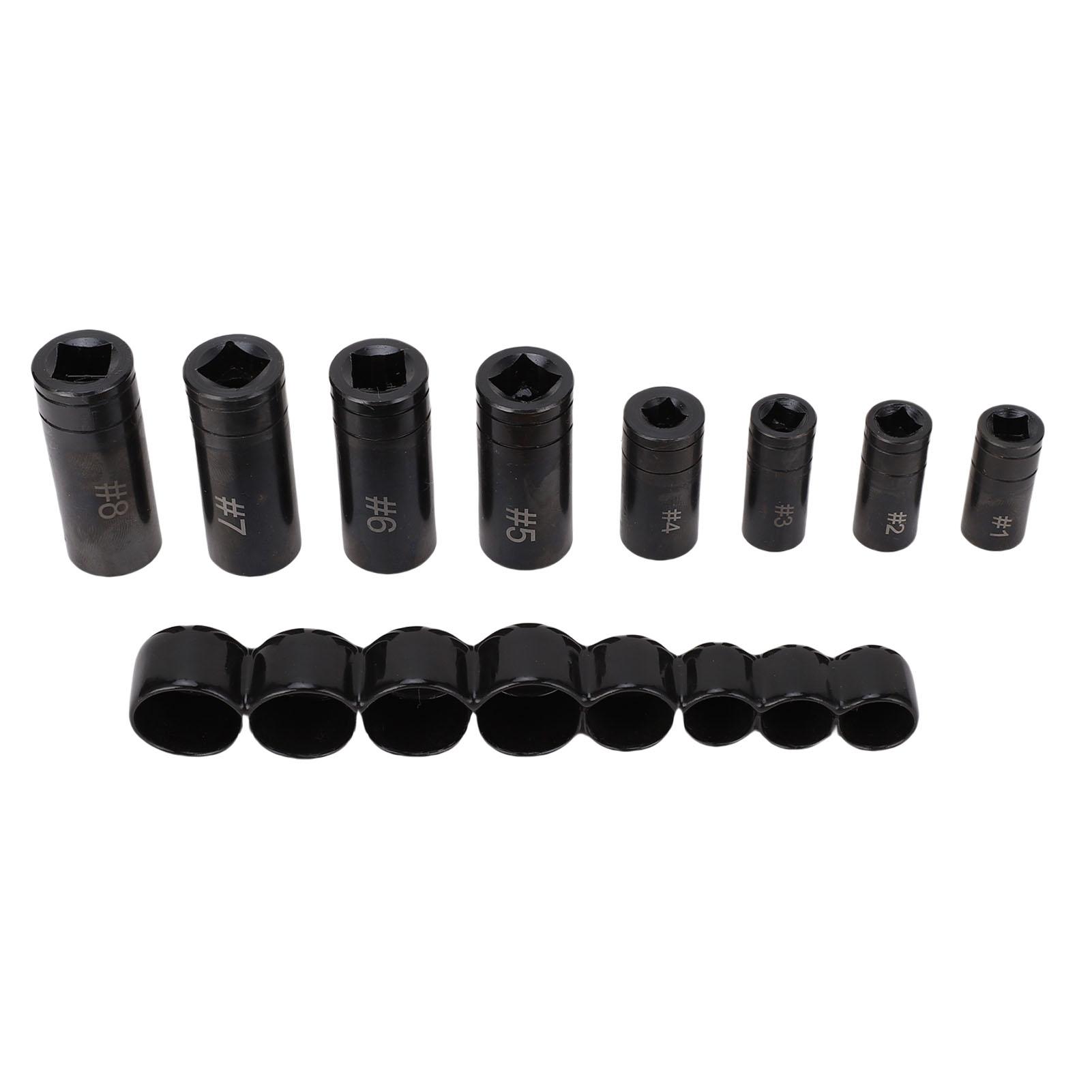 8Pcs Tap Socket Set Metric Standard 70500 1/4in 3/8in Drive with Bracket for Automobile Maintenance чёрный
8Pcs Tap Socket Set Metric Standard 70500 1/4in 3/8in Drive with Bracket for Automobile Maintenance чёрный