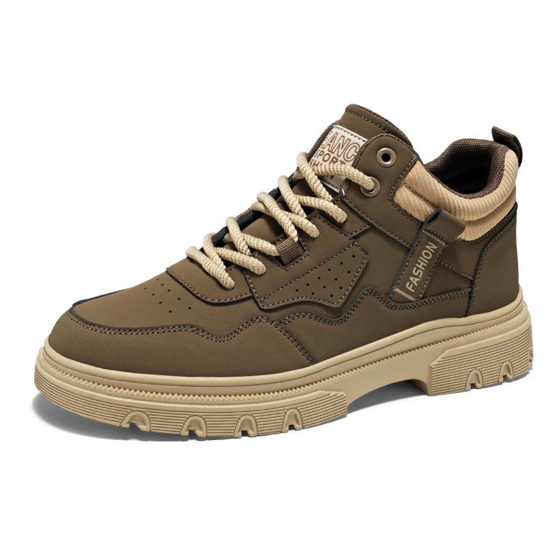 Men s shoes 2024 autumn new leather waterproof work wear-resistant labor insurance shoes outdoor retro tooling sports hiking shoes 44
Men s shoes 2024 autumn new leather waterproof work wear-resistant labor insurance shoes outdoor retro tooling sports hiking shoes 44