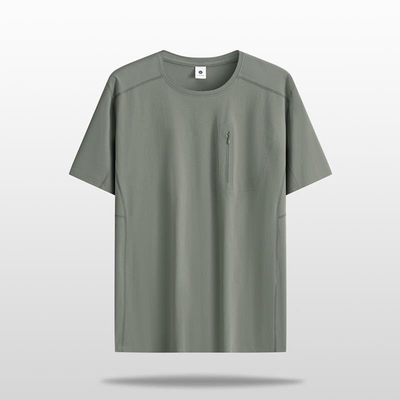 Men s T-shirt Ice Silk Short Sleeve Short Sleeve Loose Large Size Stretch Sports Top Sweat-wicking Breathable Casual Sports T-shirt 4XL сірий колір
Men s T-shirt Ice Silk Short Sleeve Short Sleeve Loose Large Size Stretch Sports Top Sweat-wicking Breathable Casual Sports T-shirt 4XL сірий колір