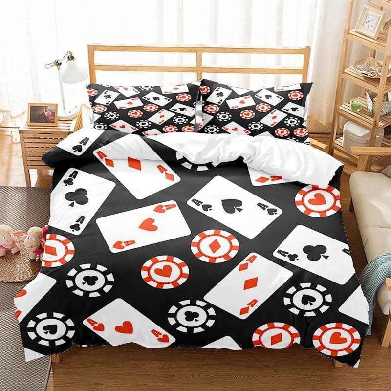 Комплект постільної білизни високої чіткості 3D з цифровим друком, кочерга, картка, пухова ковдра та наволочка 2/3 предмета, прикраса для дому, яку можна прати та швидко висихати AU Double 180x210cm
Комплект постільної білизни високої чіткості 3D з цифровим друком, кочерга, картка, пухова ковдра та наволочка 2/3 предмета, прикраса для дому, яку можна прати та швидко висихати AU Double 180x210cm