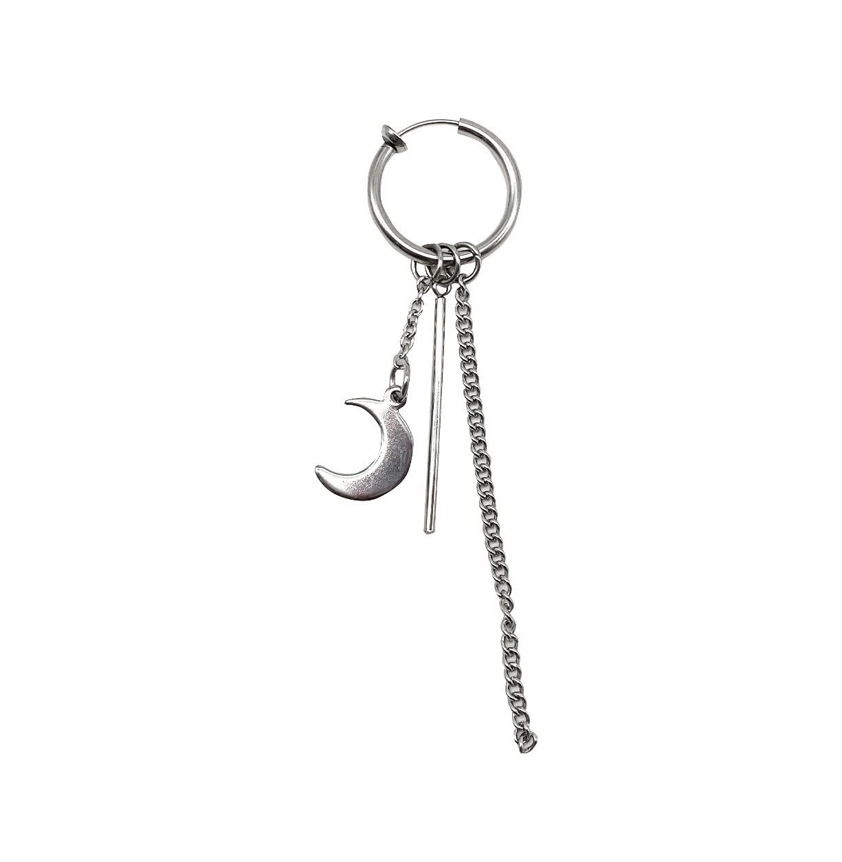 Earrings BTS Style Jimin Wear Motif Moon Chain Accessory Ring Moonight Single Ear Jimin Ear Clip
Earrings BTS Style Jimin Wear Motif Moon Chain Accessory Ring Moonight Single Ear Jimin Ear Clip