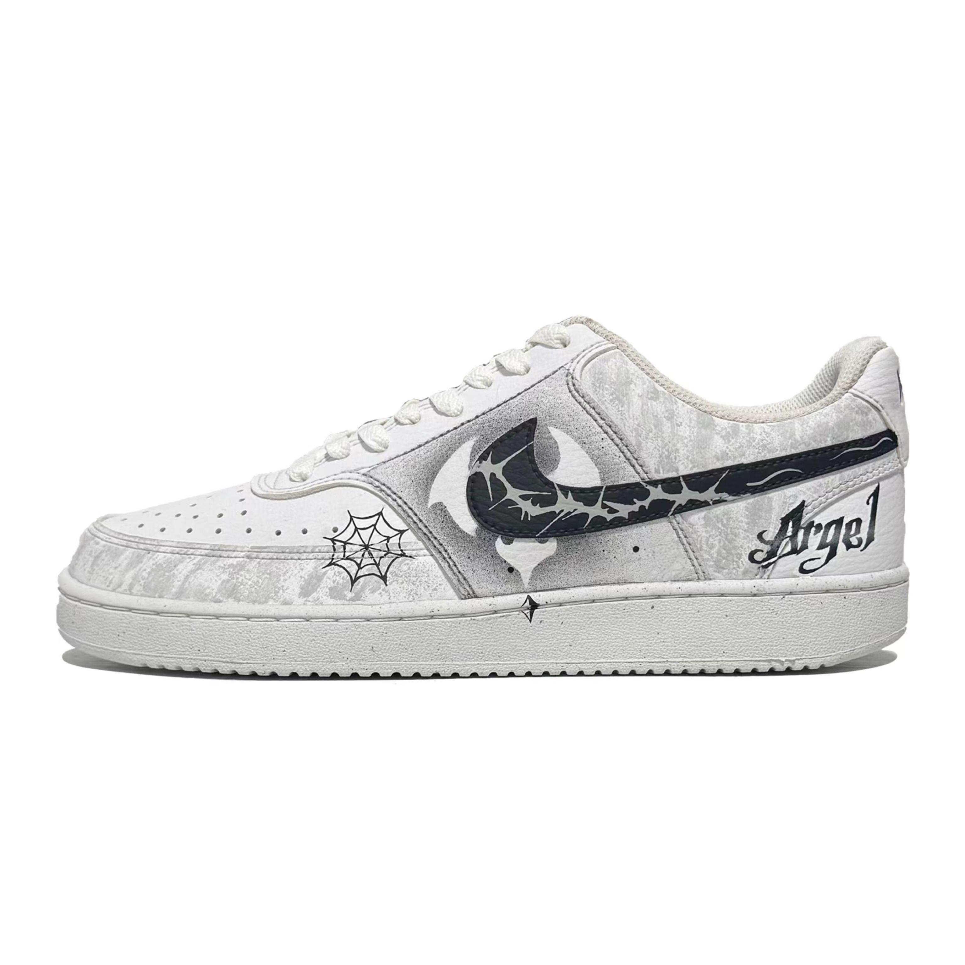 Nike Court Vision 1 Dark Thorn Lightweight And Breathable Low top Skateboard Shoes Men s Black White DH2987-101(Team61-) 44
Nike Court Vision 1 Dark Thorn Lightweight And Breathable Low top Skateboard Shoes Men s Black White DH2987-101(Team61-) 44