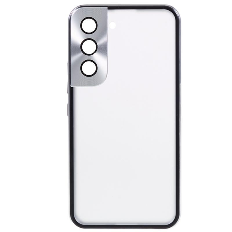 For Samsung Galaxy S22 5G Double Sided Tempered Glass Phone Case Secure Lock Magnetic Metal Frame Clear Cover Silver
For Samsung Galaxy S22 5G Double Sided Tempered Glass Phone Case Secure Lock Magnetic Metal Frame Clear Cover Silver