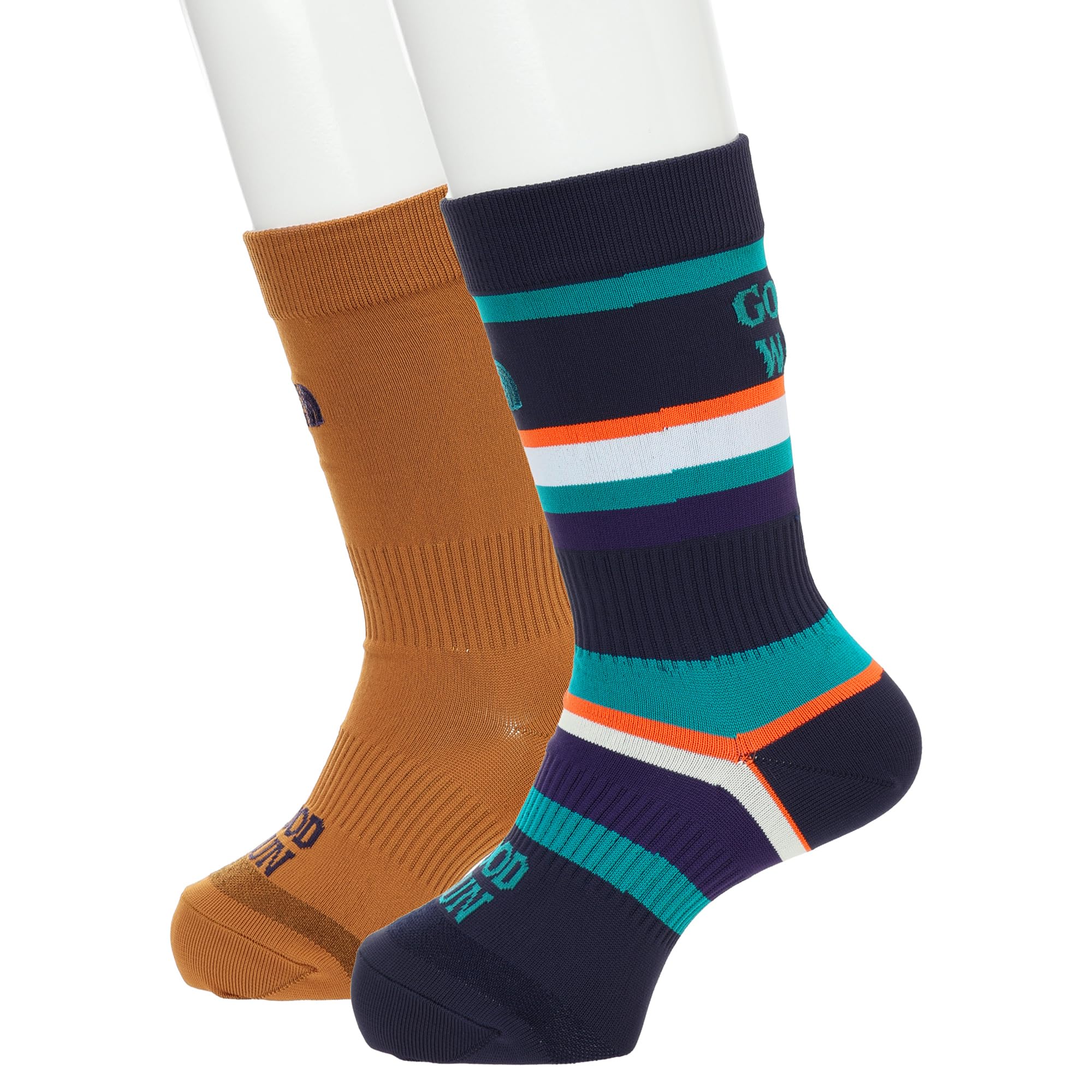 The North Face K Free Run Light Crew Bronx JM 2-Piece Socks, Brown/Navy Boater,
The North Face K Free Run Light Crew Bronx JM 2-Piece Socks, Brown/Navy Boater,