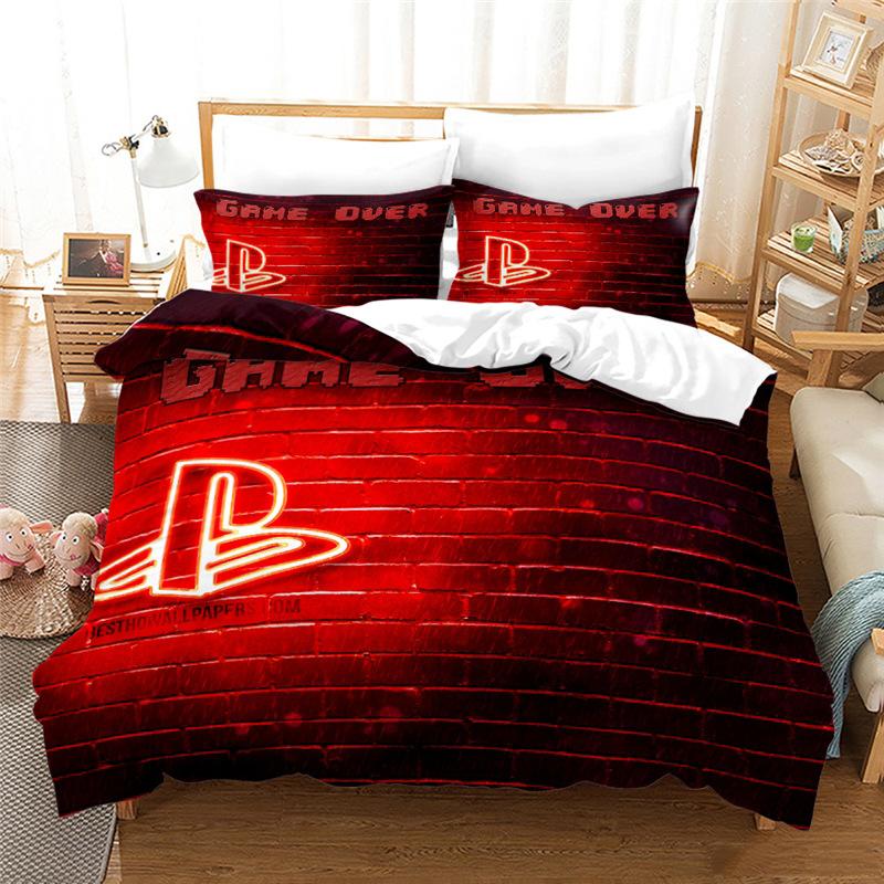 Digital Printing Gamepad Bedding Four-Piece Set Three-Piece Set Bed Sheet Quilt Cover 135x200 two-piece set
Digital Printing Gamepad Bedding Four-Piece Set Three-Piece Set Bed Sheet Quilt Cover 135x200 two-piece set