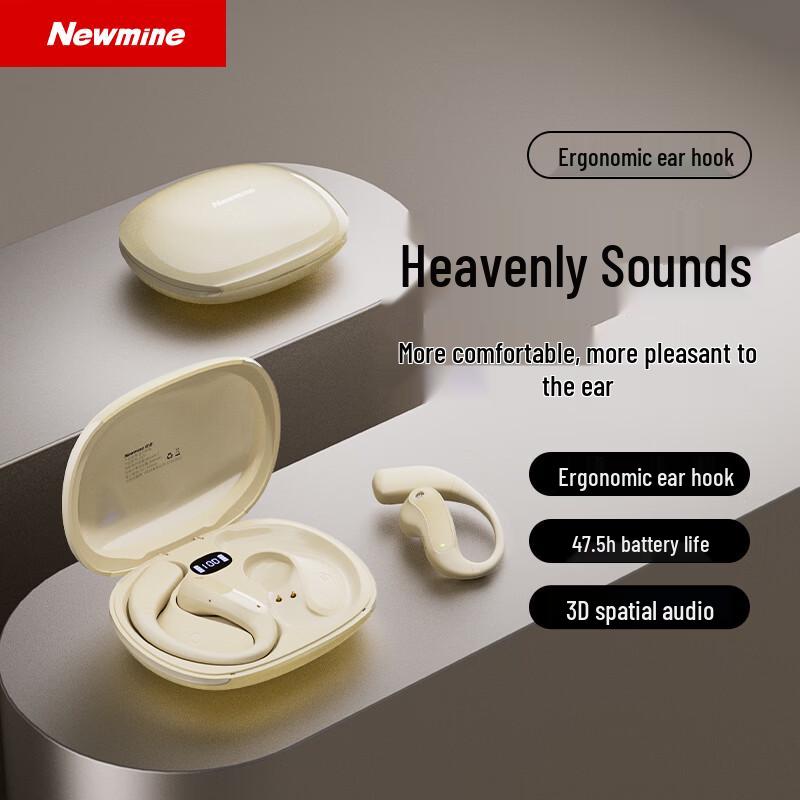 Newman JM37 Dual Mic Open-Ear Bluetooth Headset
Newman JM37 Dual Mic Open-Ear Bluetooth Headset