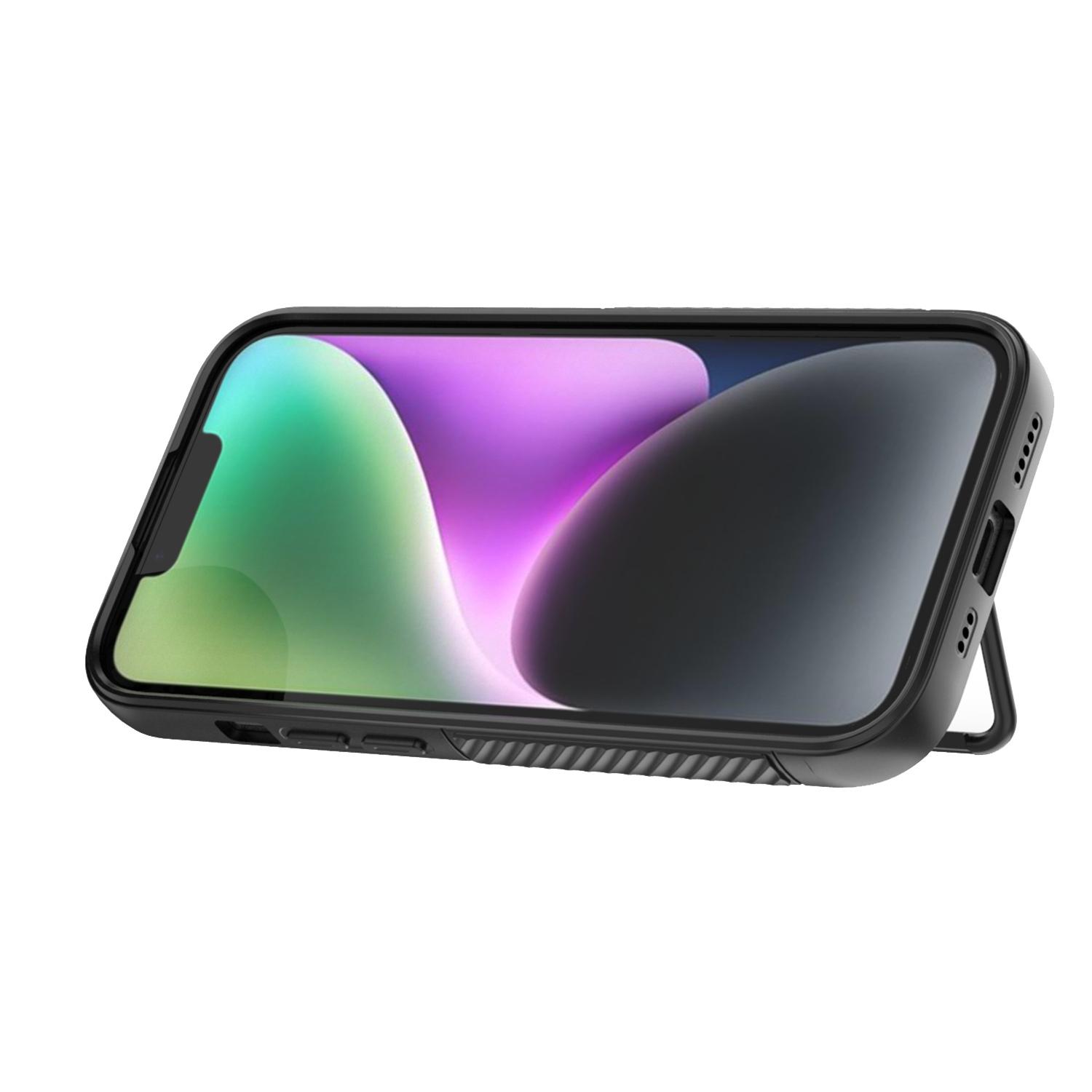 Cell Phone Shell For iPhone 15,Skin-touch Kickstand Mobile Phone Cover Soft TPU Case Black
Cell Phone Shell For iPhone 15,Skin-touch Kickstand Mobile Phone Cover Soft TPU Case Black