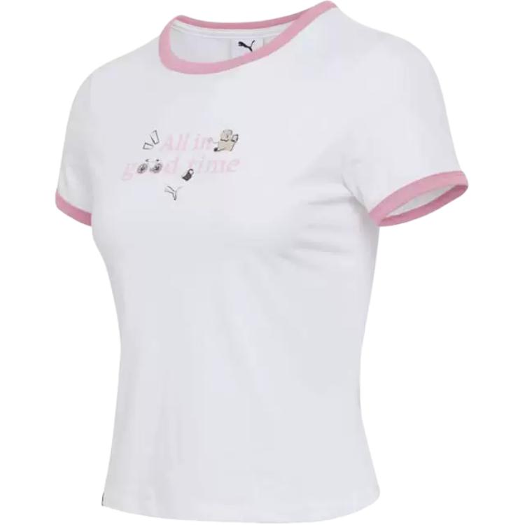 New PUMA T Shirts Women s White 634798-02 M
New PUMA T Shirts Women s White 634798-02 M