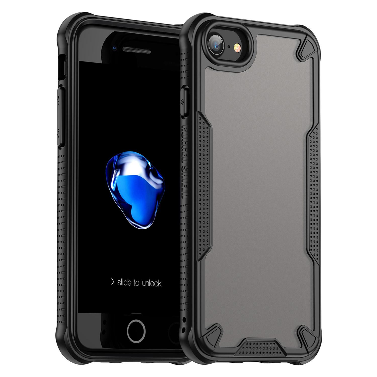 Защитный чехол для iPhone SE (2022)/(2020)/8/7/6/6s PC+TPU Матовая задняя крышка для телефона A
Защитный чехол для iPhone SE (2022)/(2020)/8/7/6/6s PC+TPU Матовая задняя крышка для телефона A