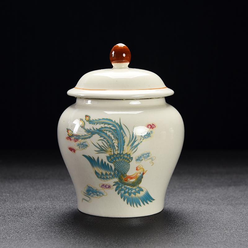 Creative Alloy Sealed Tea Can Ceramic Dragon and Phoenix Pattern Storage Jar Home Coffee Beans Candy Jar Home Decoration Modern
Creative Alloy Sealed Tea Can Ceramic Dragon and Phoenix Pattern Storage Jar Home Coffee Beans Candy Jar Home Decoration Modern