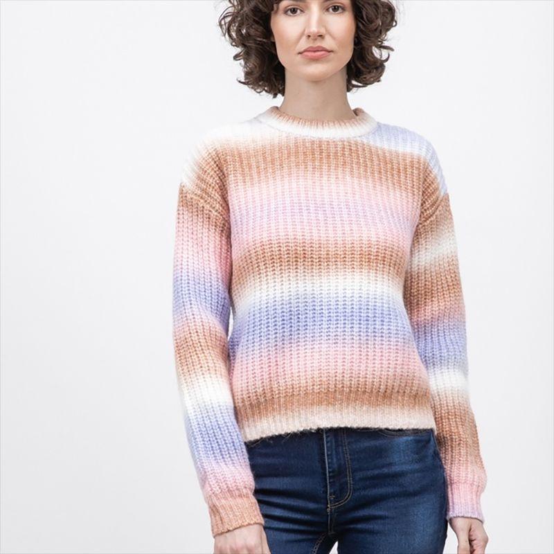 House Fall and Winter New Arrival Export European and American Women s Clothing Gradient Color Sweater Pullover Loose Outer Wear Thickened Sweater Color L: Bust size 120
House Fall and Winter New Arrival Export European and American Women s Clothing Gradient Color Sweater Pullover Loose Outer Wear Thickened Sweater Color L: Bust size 120