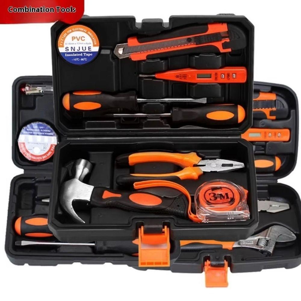 9/16Pcs Set with Wrench Screwdriver Hardware Combination Tool Box Hand Tools Set Vehicle 16pcs set
9/16Pcs Set with Wrench Screwdriver Hardware Combination Tool Box Hand Tools Set Vehicle 16pcs set