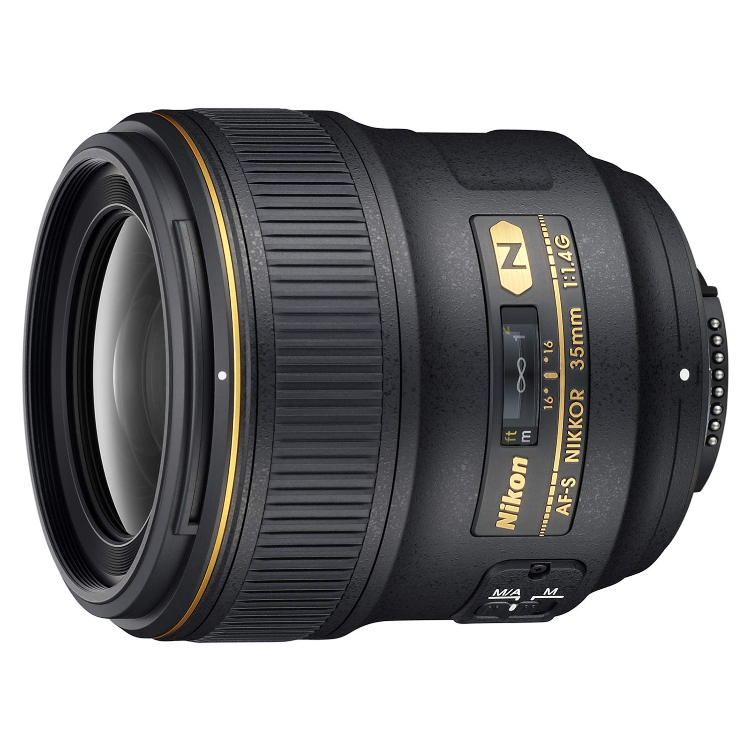 Однофокусний об’єктив Nikon NIKKOR 35 мм повнорозмірний, сумісний з AF-S f/1,4G
Однофокусний об’єктив Nikon NIKKOR 35 мм повнорозмірний, сумісний з AF-S f/1,4G