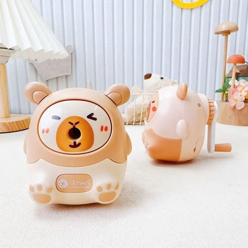 Cartoon Capybara Pencil Sharpener Automatically Enters Pencil Sharpening Machine Student коричневый
Cartoon Capybara Pencil Sharpener Automatically Enters Pencil Sharpening Machine Student коричневый