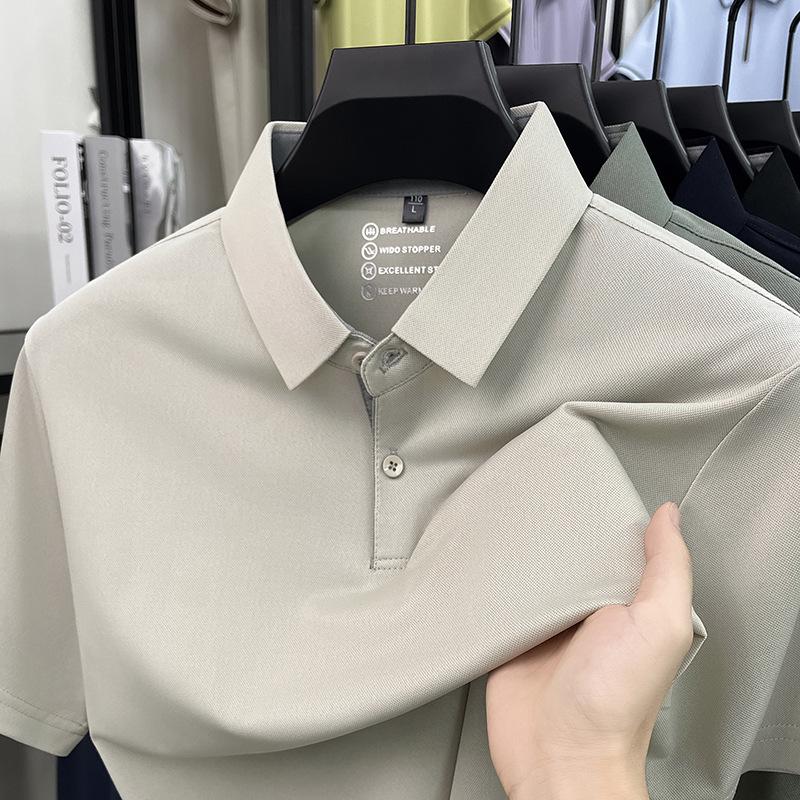 Men s Short-Sleeve Solid Polo Shirt - Summer Casual Lapel Top 2XL (recommended for 145-160)
Men s Short-Sleeve Solid Polo Shirt - Summer Casual Lapel Top 2XL (recommended for 145-160)