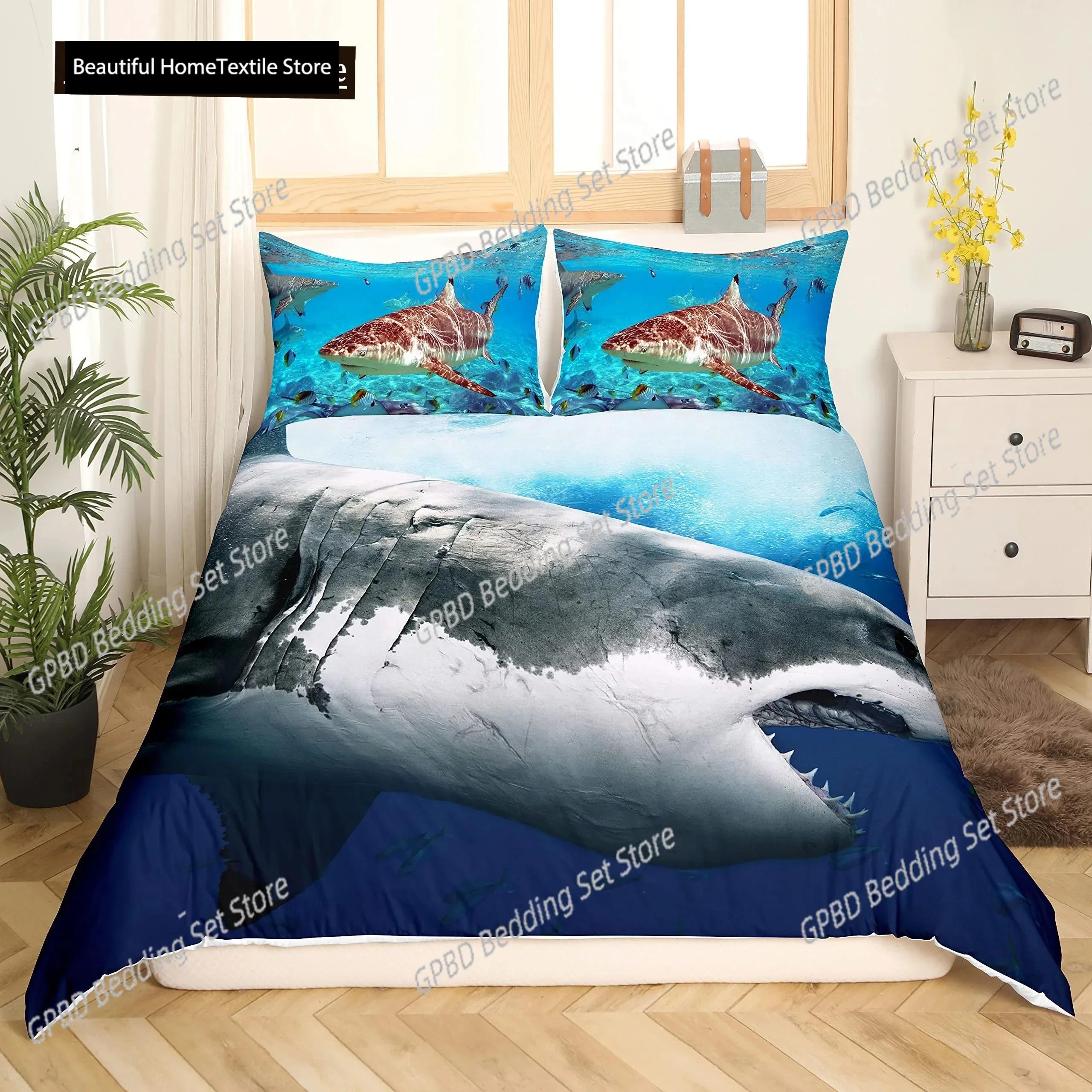 Deep Sea Shark Black Shark Comfortable Duvet Quilt Cover Pillowcase Bedding Set Children Bedroom Decoration Home Textile EU SuperKing 260x220
Deep Sea Shark Black Shark Comfortable Duvet Quilt Cover Pillowcase Bedding Set Children Bedroom Decoration Home Textile EU SuperKing 260x220