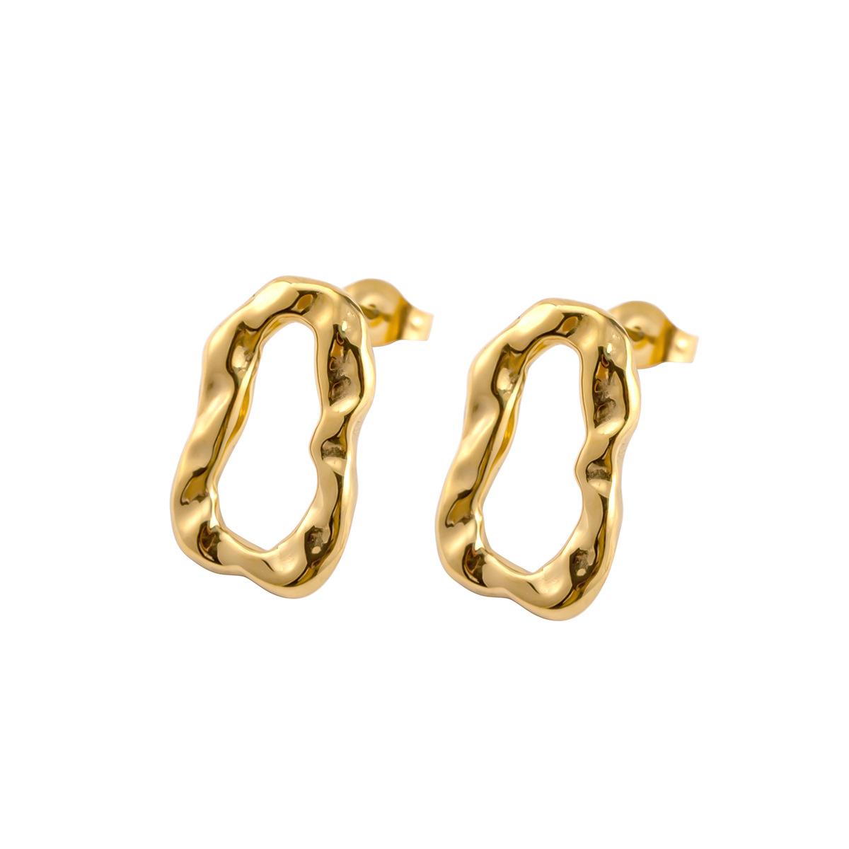 Серьги-гвоздики в стиле ретро с нерегулярной текстурой лавы, простые серьги из нержавеющей стали с эффектом холодного ветра, отдельные геометрические серьги с приливом
Серьги-гвоздики в стиле ретро с нерегулярной текстурой лавы, простые серьги из нержавеющей стали с эффектом холодного ветра, отдельные геометрические серьги с приливом