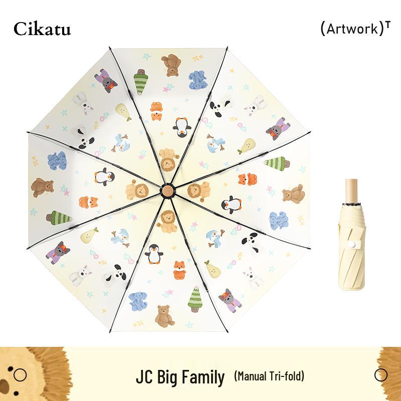 JC Family Extra Large Sturdy Windproof Automatic Dual-Use Umbrella for Women: Sun & Rain Protection
JC Family Extra Large Sturdy Windproof Automatic Dual-Use Umbrella for Women: Sun & Rain Protection