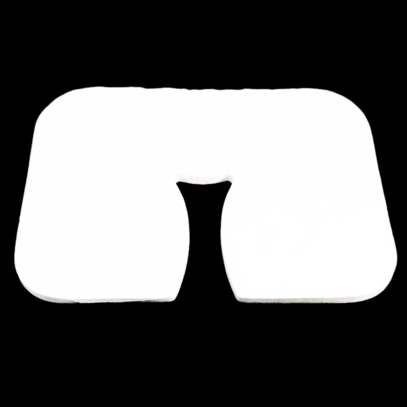 100PCS Disposable Face Cradle Covers Non-woven U-Shaped Massage Table Face Hole Towels For Spa Beauty Salon Headrest Pads
100PCS Disposable Face Cradle Covers Non-woven U-Shaped Massage Table Face Hole Towels For Spa Beauty Salon Headrest Pads