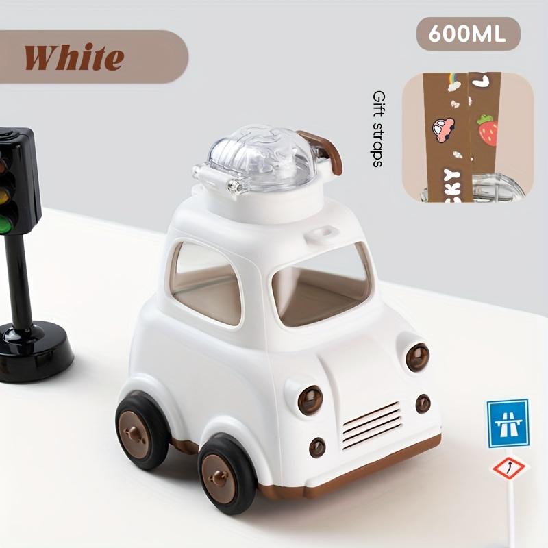 Бутылка для воды в форме машины 600 мл с соломинкой и ручкой для переноски, материал тритан без BPA, крышка с замком, защита от проливания, милый желтый транспорт для детей, малышей белый
Бутылка для воды в форме машины 600 мл с соломинкой и ручкой для переноски, материал тритан без BPA, крышка с замком, защита от проливания, милый желтый транспорт для детей, малышей белый