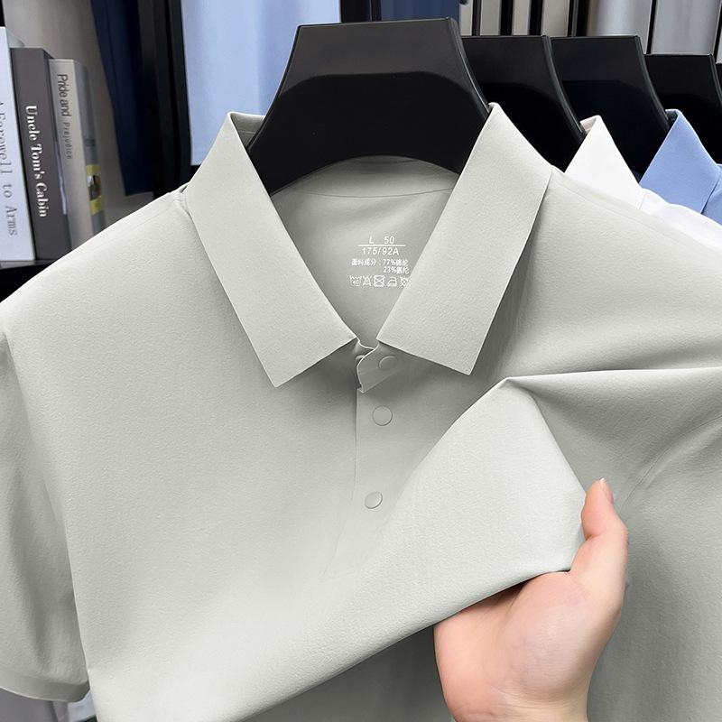 2026 Summer Anti-Wrinkle Cool Short-Sleeve Polo Shirt - Solid Color, Non-Iron, Business Casual for Men 2XL
2026 Summer Anti-Wrinkle Cool Short-Sleeve Polo Shirt - Solid Color, Non-Iron, Business Casual for Men 2XL