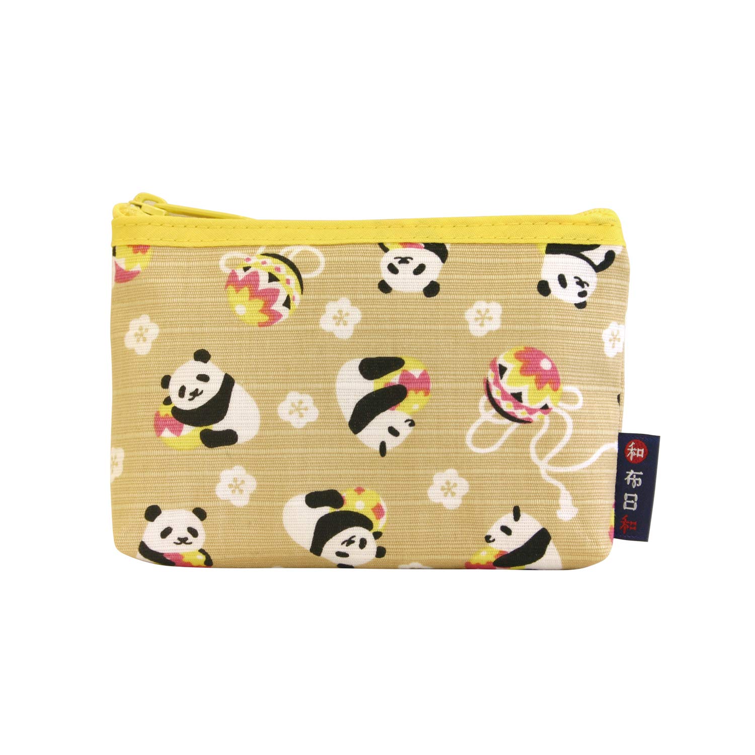 Maeda Senko Wabunbiyori Zippered Card Temari Made in Japan Case, Panda, Beige, бежевий
Maeda Senko Wabunbiyori Zippered Card Temari Made in Japan Case, Panda, Beige, бежевий