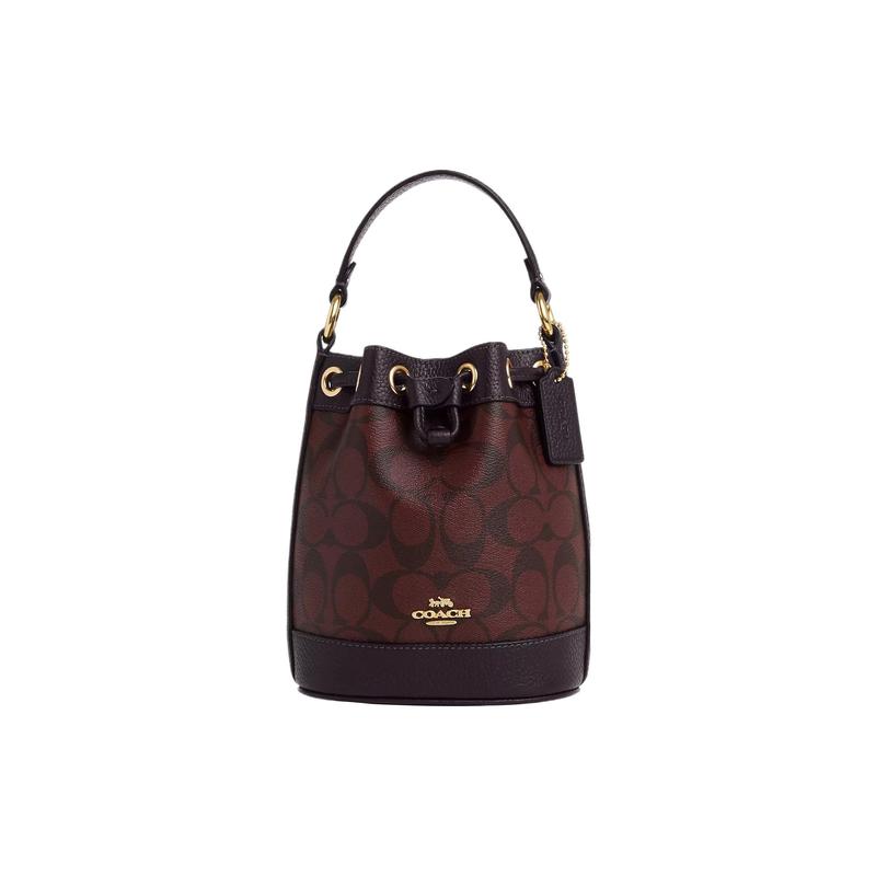 COACH handbag Dempsey 15 gold label logo classic presbyopia foot protection drawstring closure hardware buckle bucket bag single shoulder pebble золотий
COACH handbag Dempsey 15 gold label logo classic presbyopia foot protection drawstring closure hardware buckle bucket bag single shoulder pebble золотий