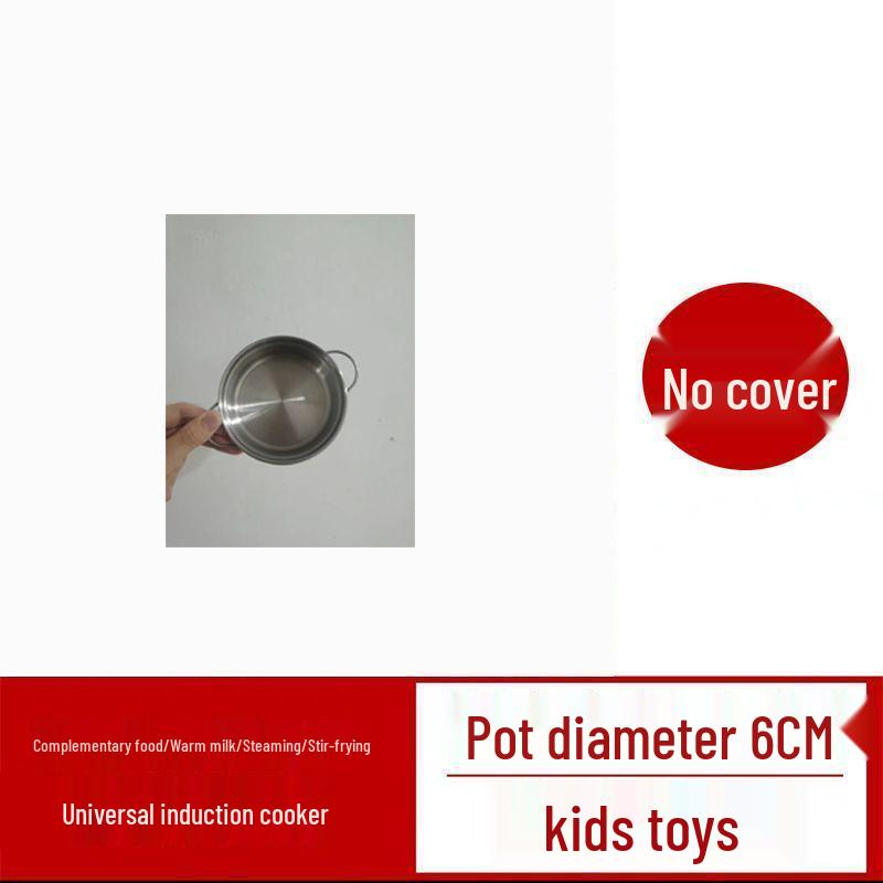 Кастрюля из нержавеющей стали большой вместимости: Загущенный для супов, рагу, лапши, каши, молока, хот-пота - Совместим с индукционными плитами