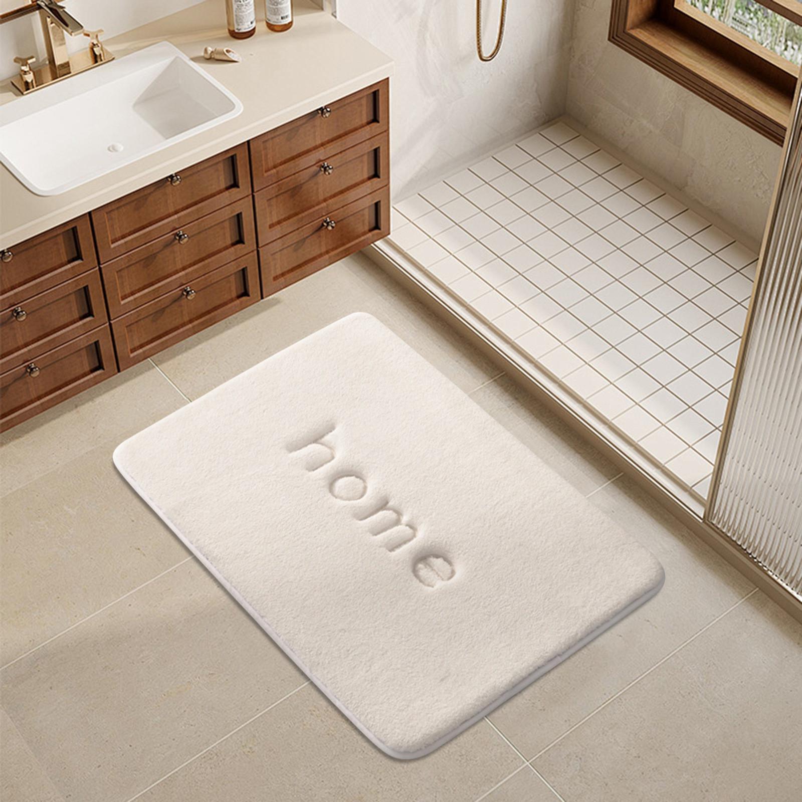 Bath Mat ,Washable Bathmat Soft Microfiber Carpet For Shower One Size білий
Bath Mat ,Washable Bathmat Soft Microfiber Carpet For Shower One Size білий