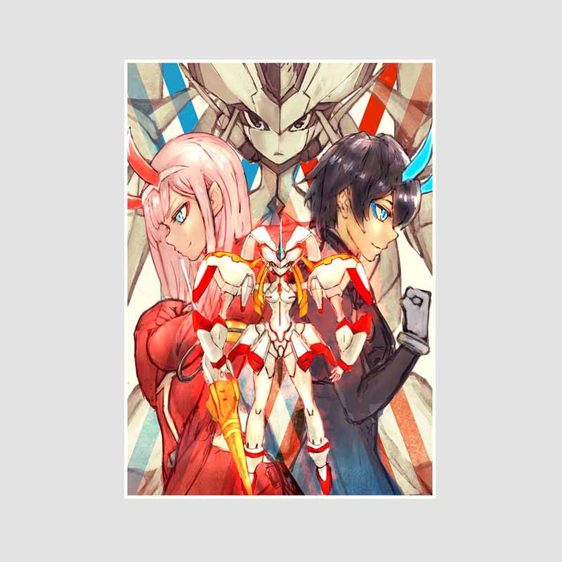 Аніме-плакати на білому папері Художній живопис Класичне аніме Darling in the Franxx Плакат Home Decor Mural Прикраса вітальні Принти Картинки Подарунки 30x21cm
Аніме-плакати на білому папері Художній живопис Класичне аніме Darling in the Franxx Плакат Home Decor Mural Прикраса вітальні Принти Картинки Подарунки 30x21cm