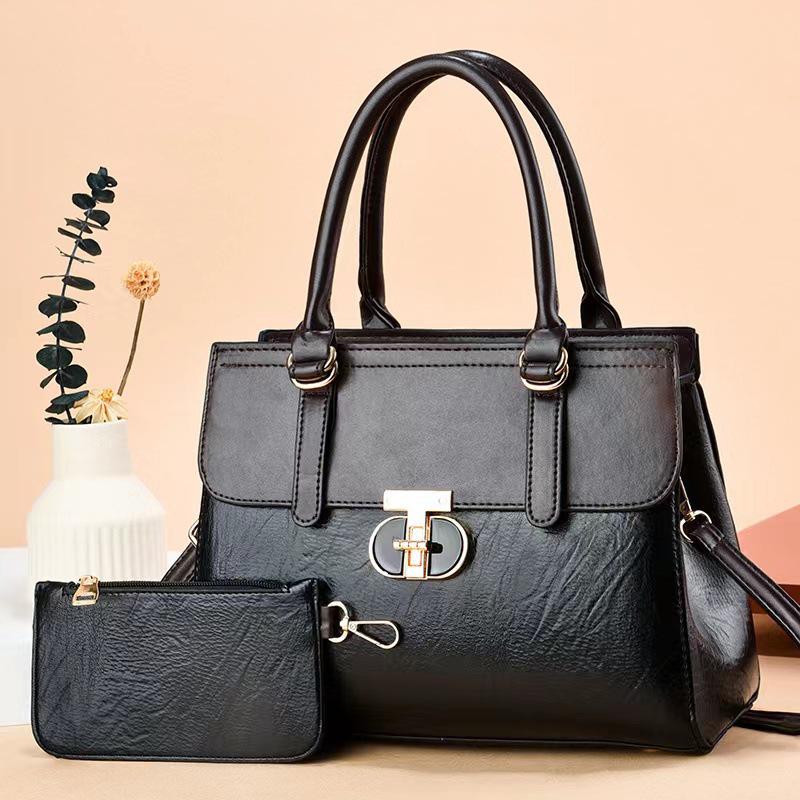 2023 Retro Chic Women s Tote & Crossbody Bag Set чорний
2023 Retro Chic Women s Tote & Crossbody Bag Set чорний