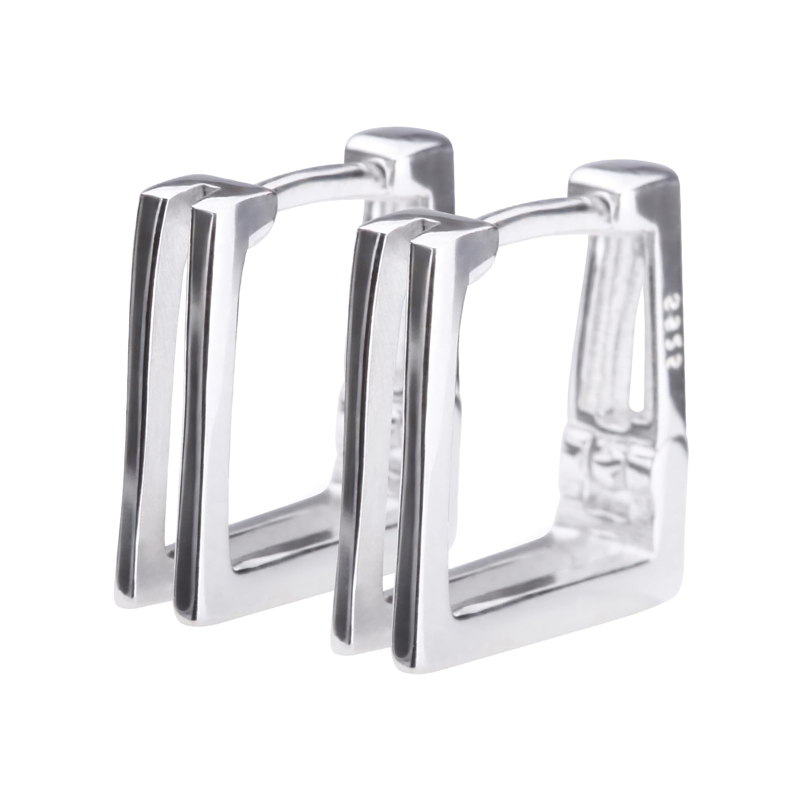 LOKUMI Made in Sterling Silver Square Hoop Sterling Silver Ring Nickel Earrings, Japan, 925, Engraved, Hoop, Earrings, Square, Silver, 925, Catchless,
LOKUMI Made in Sterling Silver Square Hoop Sterling Silver Ring Nickel Earrings, Japan, 925, Engraved, Hoop, Earrings, Square, Silver, 925, Catchless,