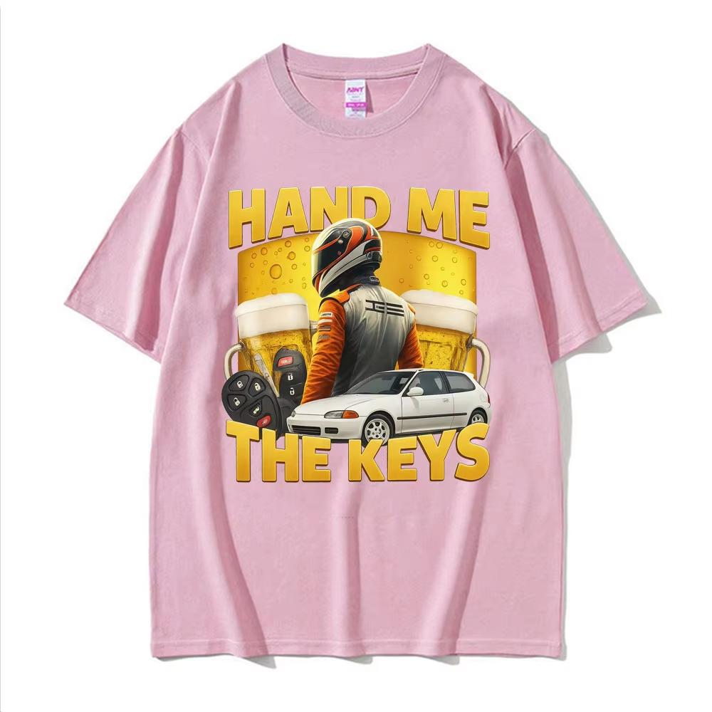 Funny Hand Me The Keys Alcohol Beer T Shirt Drinking and Driving Meme T-shirts Men Women Summer Hip Hop Fashion Cotton T-shirt 4XL
Funny Hand Me The Keys Alcohol Beer T Shirt Drinking and Driving Meme T-shirts Men Women Summer Hip Hop Fashion Cotton T-shirt 4XL