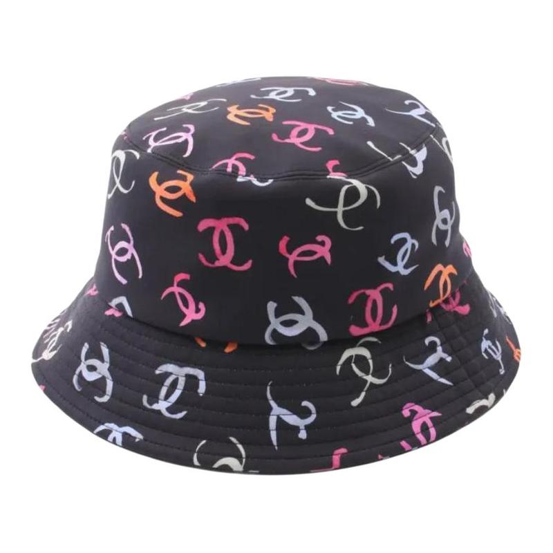 CHANEL brand logo nylon bucket hat women s black чорний
CHANEL brand logo nylon bucket hat women s black чорний