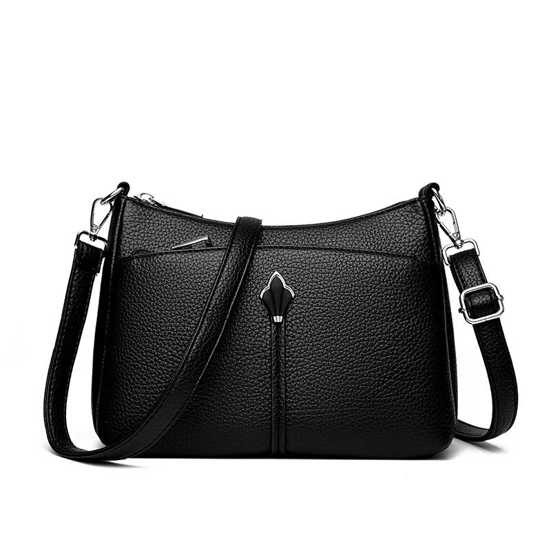 Niche Texture Crossbody Armpit Bag, Simple and Versatile, Multi Compartment Mom Bag, Commuting Single Shoulder Small Square Bag чорний
Niche Texture Crossbody Armpit Bag, Simple and Versatile, Multi Compartment Mom Bag, Commuting Single Shoulder Small Square Bag чорний