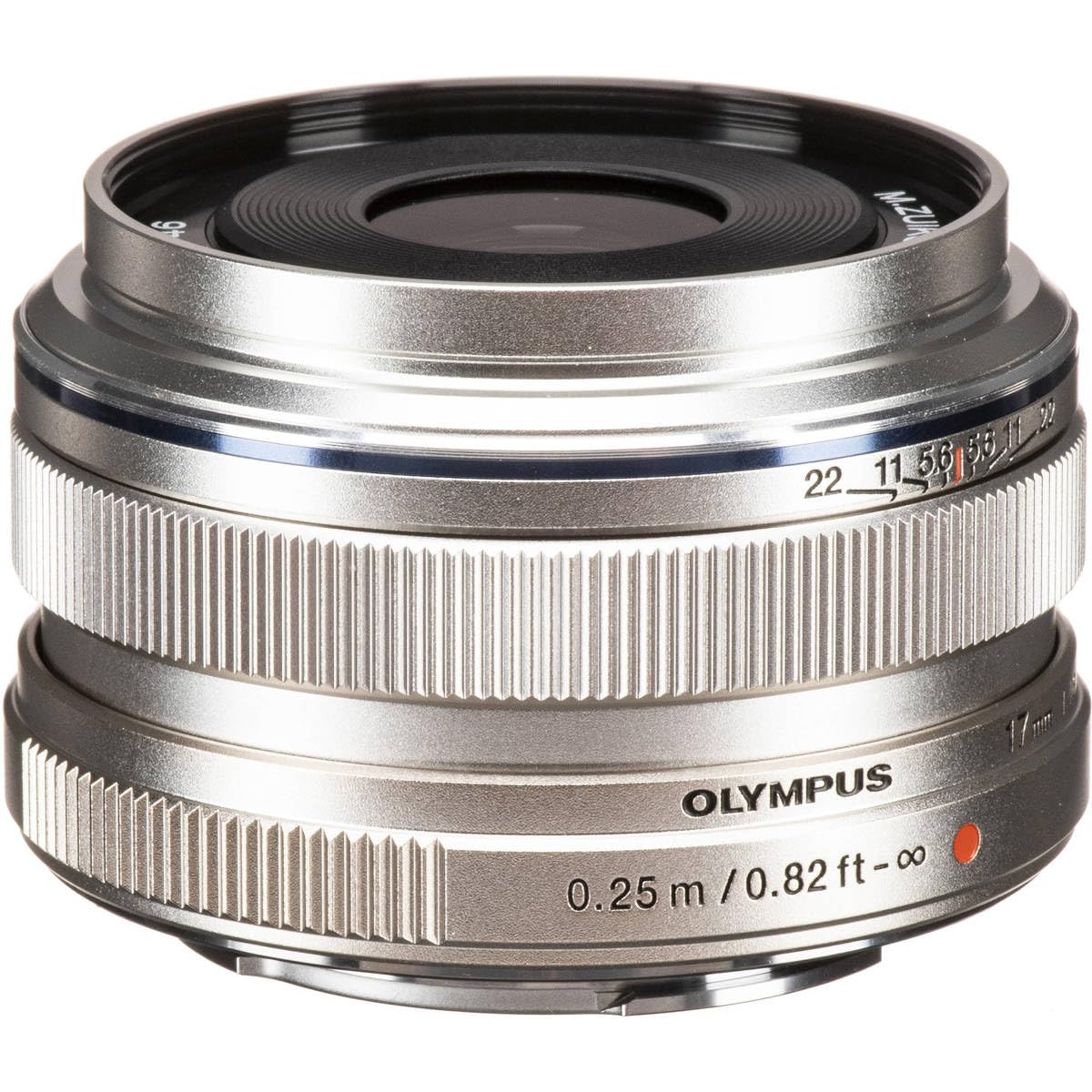 Цифровий об єктив Olympus 17 мм Micro Four Thirds для Olympus M.Zuiko - Ширококутний - - f/1.8 - - E-P3, E-P5, E-PL1s, E-PL3, E-PL5, E-PL6, E-PM1, E-PM2 срібний
Цифровий об єктив Olympus 17 мм Micro Four Thirds для Olympus M.Zuiko - Ширококутний - - f/1.8 - - E-P3, E-P5, E-PL1s, E-PL3, E-PL5, E-PL6, E-PM1, E-PM2 срібний