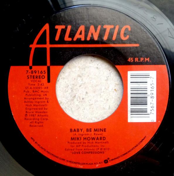 7inch Record MIKI HOWARD Baby Be Mine My Friend 789165 Atlantic 1987 US SoulFunk Used
7inch Record MIKI HOWARD Baby Be Mine My Friend 789165 Atlantic 1987 US SoulFunk Used