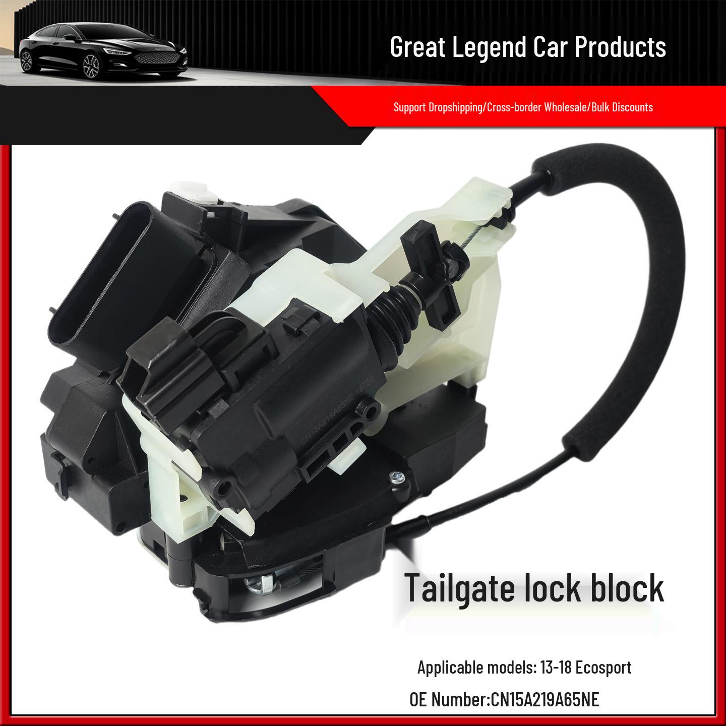 Ecosport Trunk & Tailgate Lock Block CN15A219A65NE CN15A219ANE CN15-A219A-NE
Ecosport Trunk & Tailgate Lock Block CN15A219A65NE CN15A219ANE CN15-A219A-NE