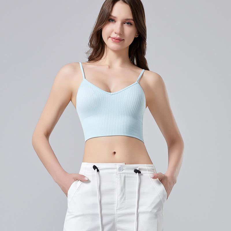 Seamless Padded Cross-Back Bra for Medium Support - Wear Outside, Perfect for Sports, Fitness, or Yoga. Large
Seamless Padded Cross-Back Bra for Medium Support - Wear Outside, Perfect for Sports, Fitness, or Yoga. Large