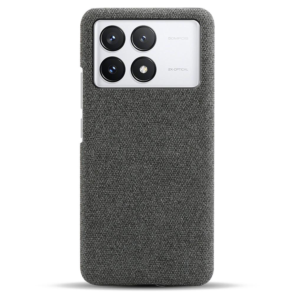 For Xiaomi Redmi K70E 5G/Poco X6 Pro 5G Phone Case Soft Cloth Texture Anti-Shock Cover Grey
For Xiaomi Redmi K70E 5G/Poco X6 Pro 5G Phone Case Soft Cloth Texture Anti-Shock Cover Grey