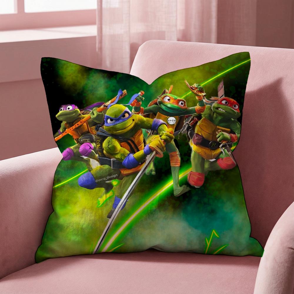 Подушка з принтом підлітків-ніндзя черепашок Багаторазовий чохол для подушки для дому та автомобіля - Двостороння, м яка та міцна для щоденного використання 30cmx30cm
Подушка з принтом підлітків-ніндзя черепашок Багаторазовий чохол для подушки для дому та автомобіля - Двостороння, м яка та міцна для щоденного використання 30cmx30cm